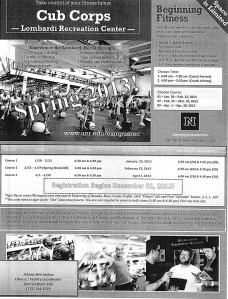 I begin the Cup Corps at the University of Nevada's Lombardi Fitness Center on April 1. My goal is to drop to 250 before I start the class.